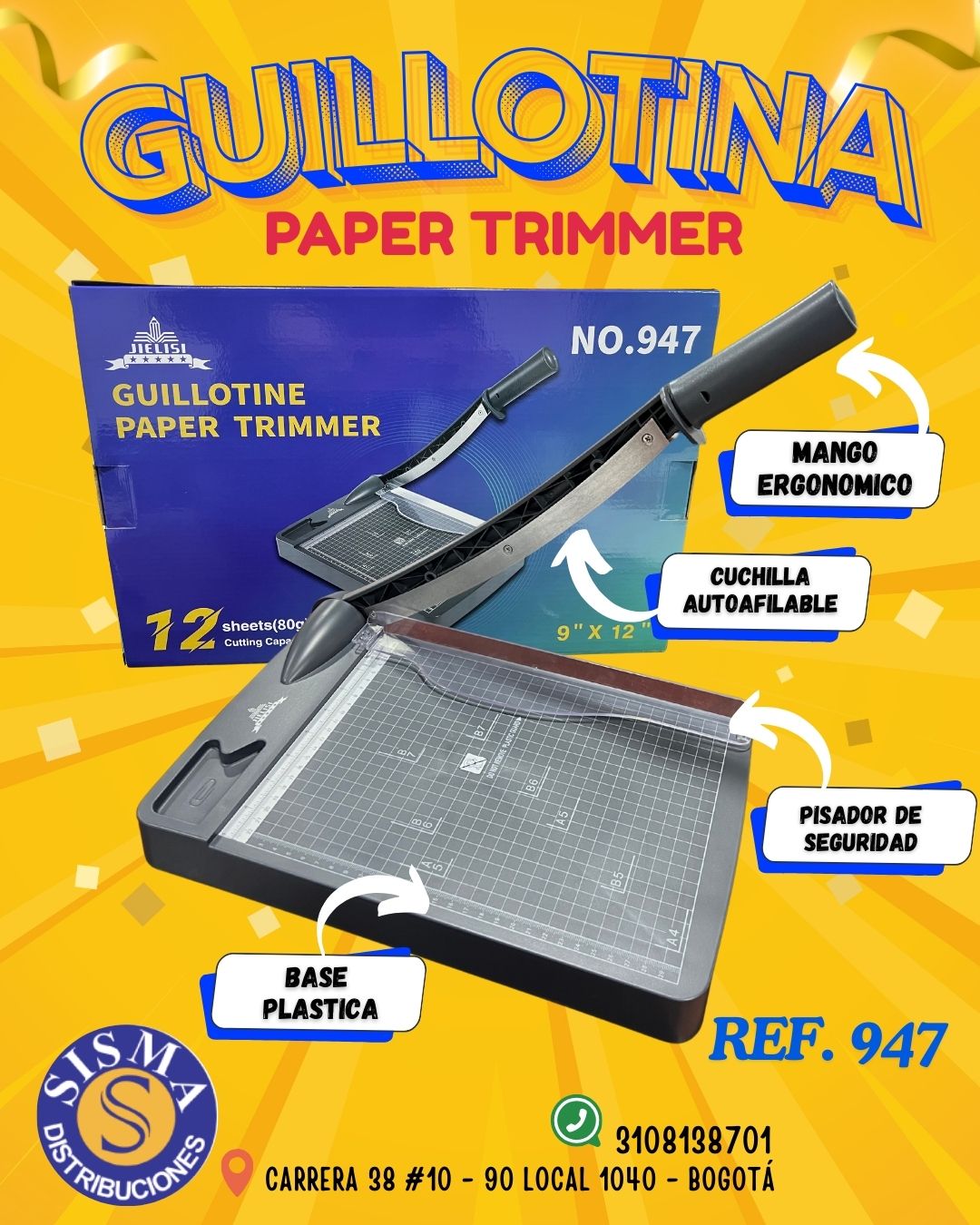 Póster Anuncio Papelería Regreso a Clases Divertido Azul (1080 x 1350 px) (25)
