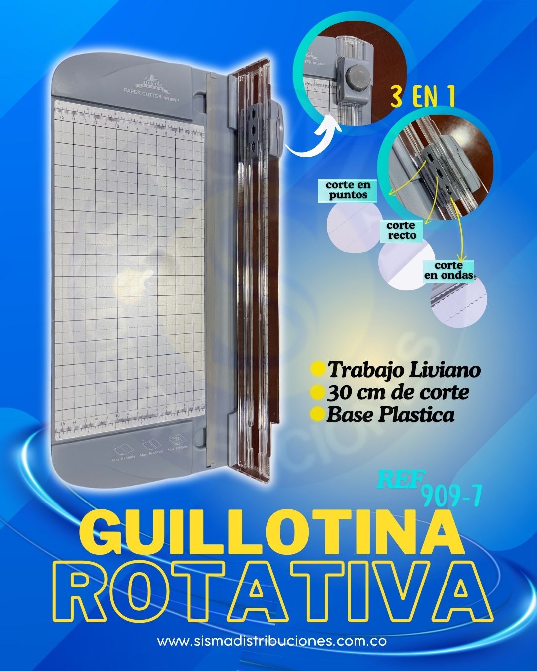Póster Anuncio Papelería Regreso a Clases Divertido Azul (1080 x 1350 px) (26)